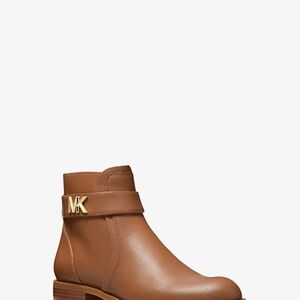 MICHAEL KORS Faux Leather Ankle Boots, Women's size 9